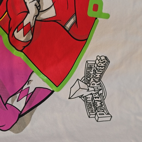 Reebok Mighty Morphin Power Rangers cotton tee, Rare Find - Picture 4 of 11